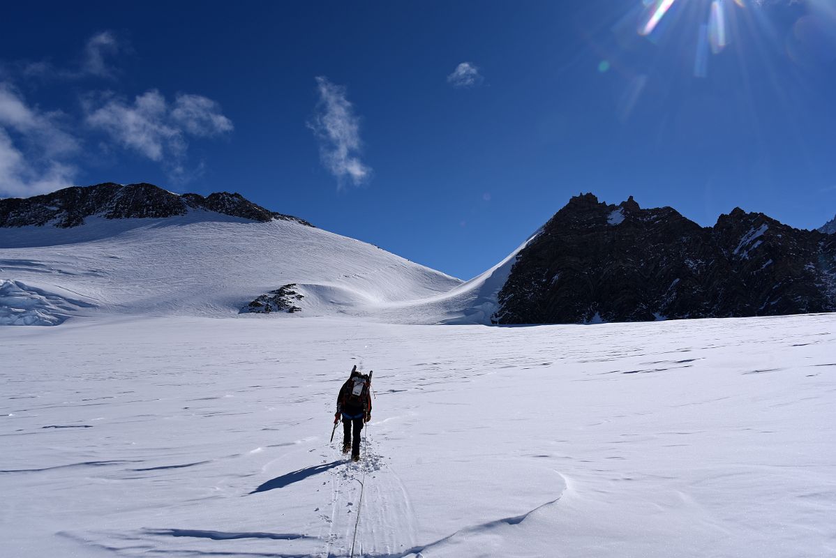 11A The Weather Forecast Was For High Winds So We Stayed At Mount Vinson Low Camp Day 5 And Climb The Peak Across From Knutsen Peak